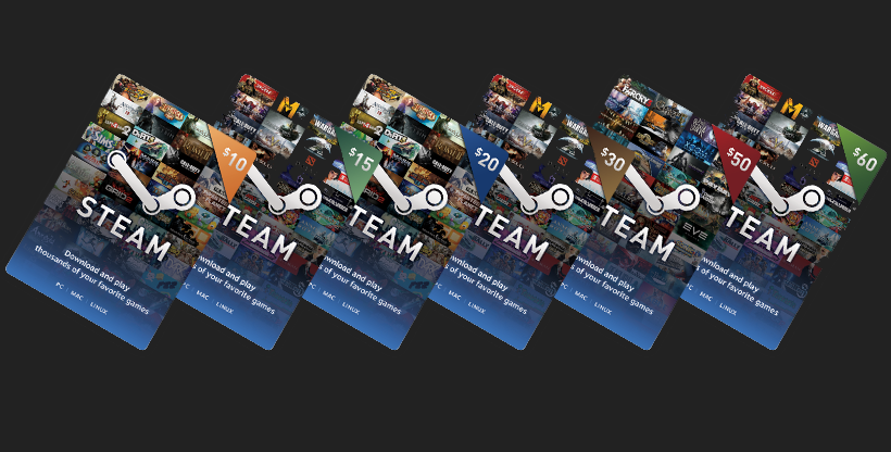 Steam-lahjakortit: Fyysisten korttien loppu ja sähköisen lahjakortin tulevaisuus