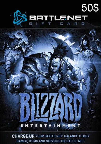 BattleNet 50 Dollar Gift Card