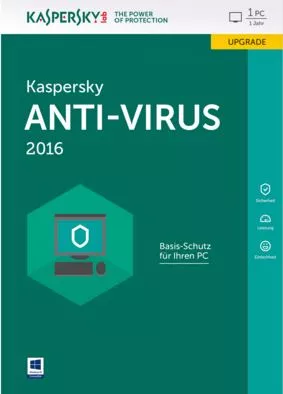 Kaspersky Anti Virus 2016 (3 User-1 Year)