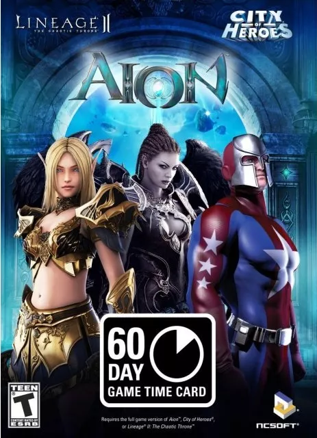 60 Day NCsoft Game Time Card